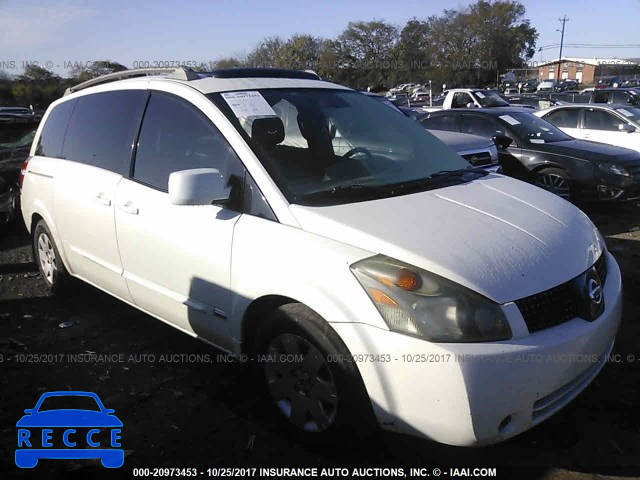 2006 Nissan Quest S/SE/SL 5N1BV28U96N126992 зображення 0