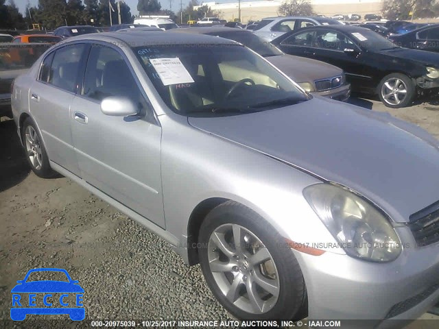 2006 Infiniti G35 JNKCV51E26M508363 зображення 0