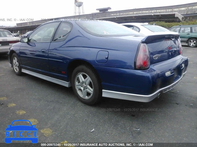 2003 Chevrolet Monte Carlo SS 2G1WX12K239260400 зображення 2