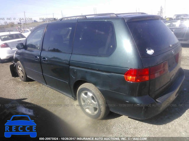 2001 HONDA ODYSSEY 2HKRL18681H580230 image 2