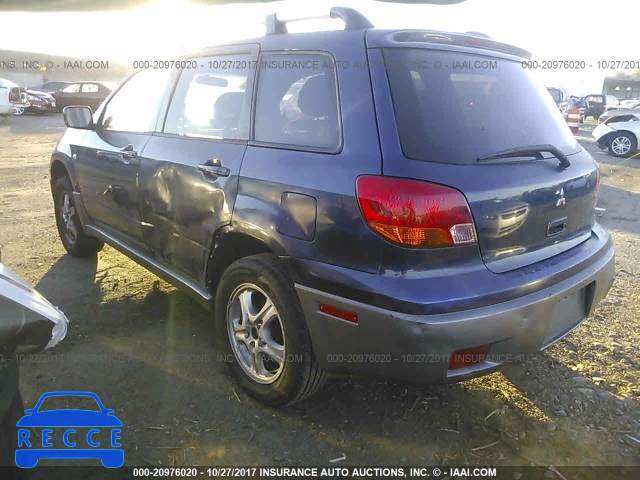 2003 Mitsubishi Outlander LS JA4LX31G43U030888 image 2