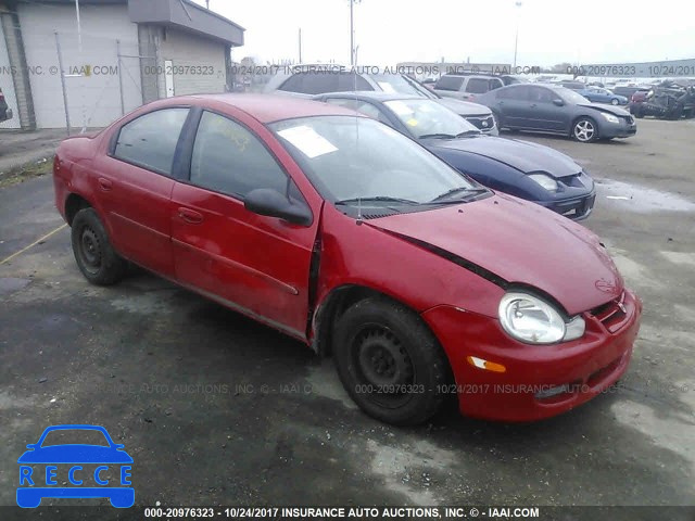 2002 Dodge Neon 1B3ES26C12D634895 image 0