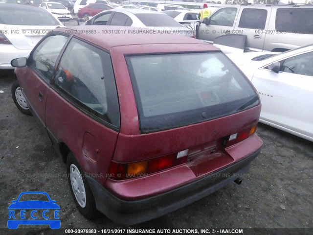 1991 GEO Metro LSI 2C1MR2469M6712471 image 2