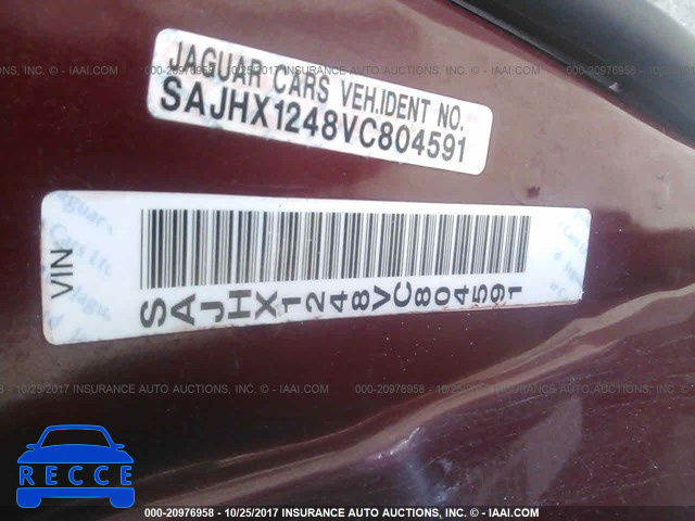1997 Jaguar XJ6 SAJHX1248VC804591 image 8