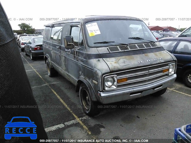 1974 DODGE VAN B21AT4X061395 зображення 0