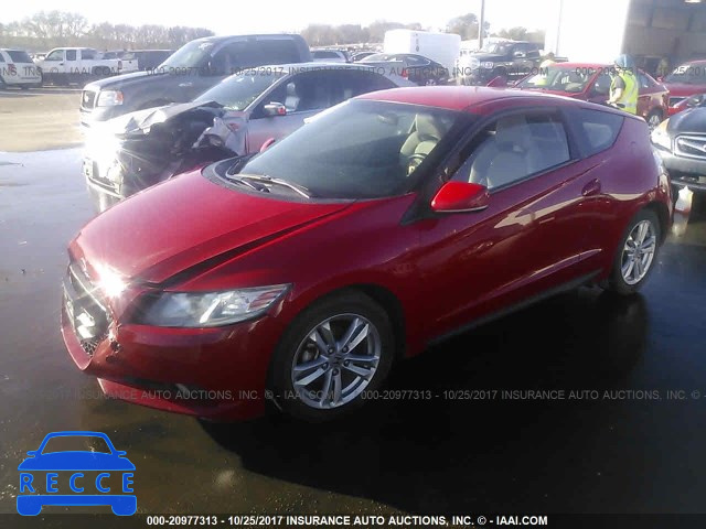 2011 Honda CR-Z EX JHMZF1D63BS010909 image 1