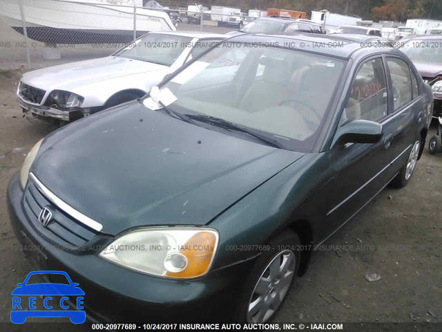2001 Honda Civic 2HGES26791H502200 зображення 1
