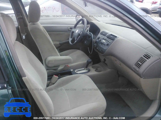 2001 Honda Civic 2HGES26791H502200 зображення 4