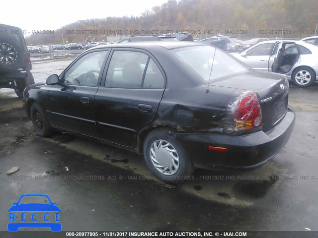 2005 Hyundai Accent GL KMHCG45C15U645402 image 2