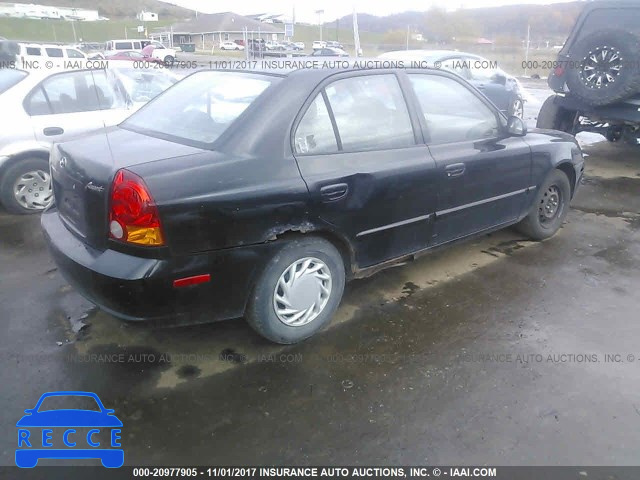 2005 Hyundai Accent GL KMHCG45C15U645402 image 3