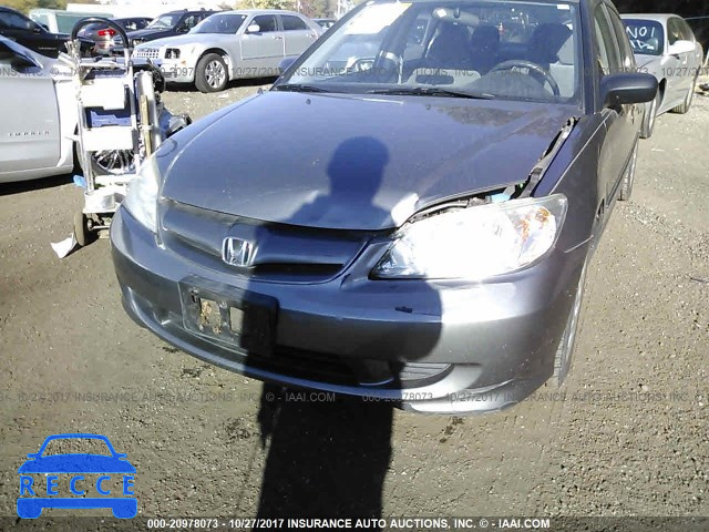 2004 Honda Civic 2HGES16584H516201 image 5