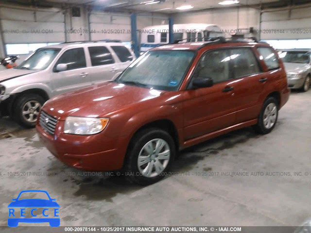 2008 Subaru Forester 2.5X JF1SG63688G732182 image 1