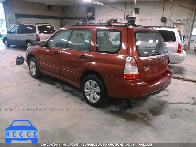 2008 Subaru Forester 2.5X JF1SG63688G732182 image 2