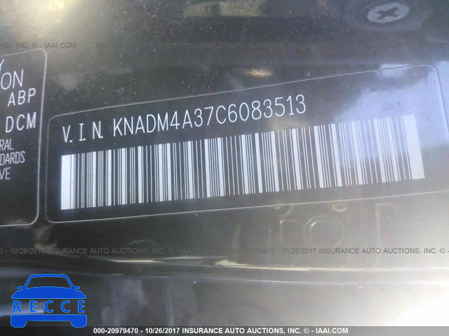 2012 KIA RIO LX KNADM4A37C6083513 image 8