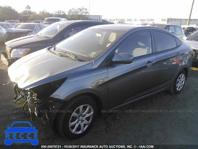 2014 Hyundai Accent KMHCT4AE0EU736339 image 1