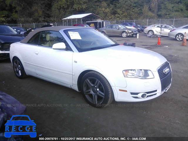 2007 Audi A4 WAUAF48H87K022540 image 0