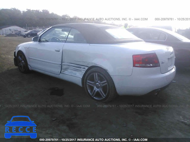 2007 Audi A4 WAUAF48H87K022540 image 2