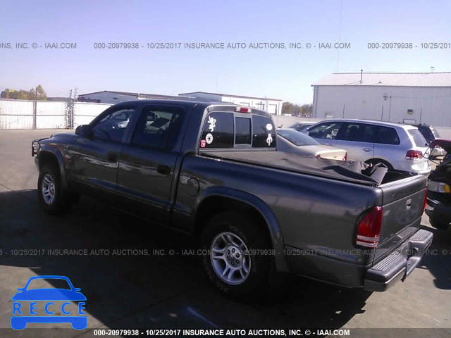 2002 Dodge Dakota QUAD SPORT/QUAD R/T 1B7HG38N02S639986 image 2