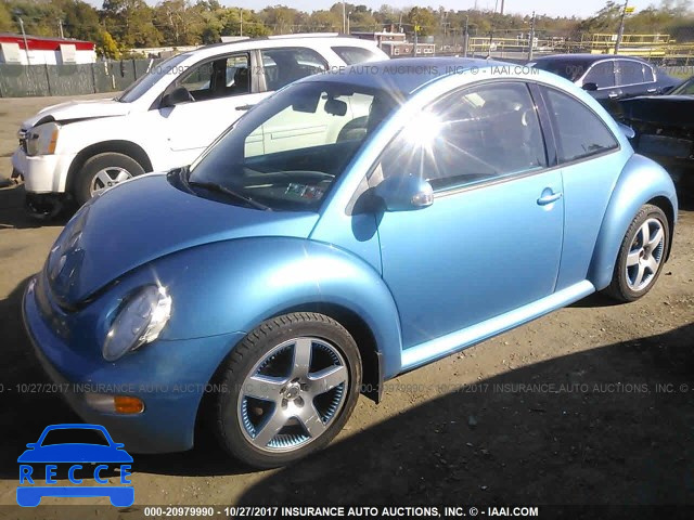 2004 Volkswagen New Beetle 3VWGK31C34M420385 зображення 1