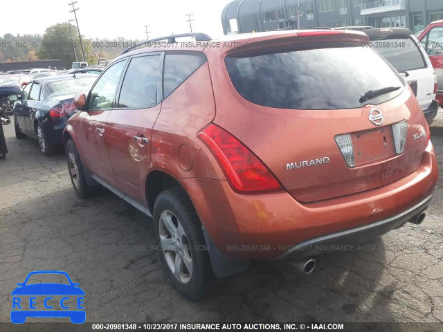 2005 NISSAN MURANO SL/SE/S JN8AZ08W25W442256 зображення 2