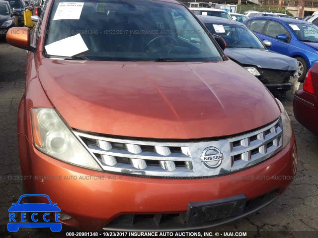 2005 NISSAN MURANO SL/SE/S JN8AZ08W25W442256 зображення 5