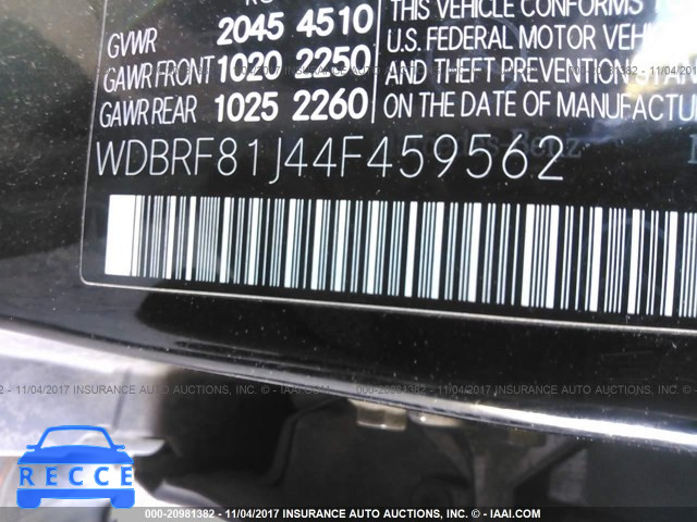 2004 Mercedes-benz C 240 4MATIC WDBRF81J44F459562 image 8