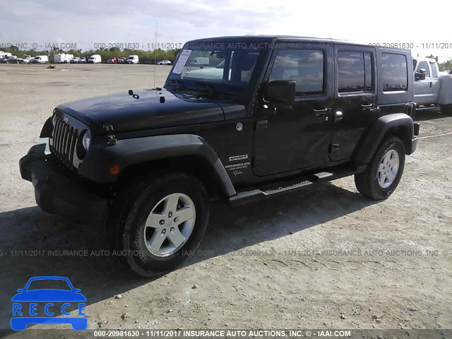 2010 Jeep Wrangler Unlimited SPORT 1J4BA3H11AL140766 зображення 1