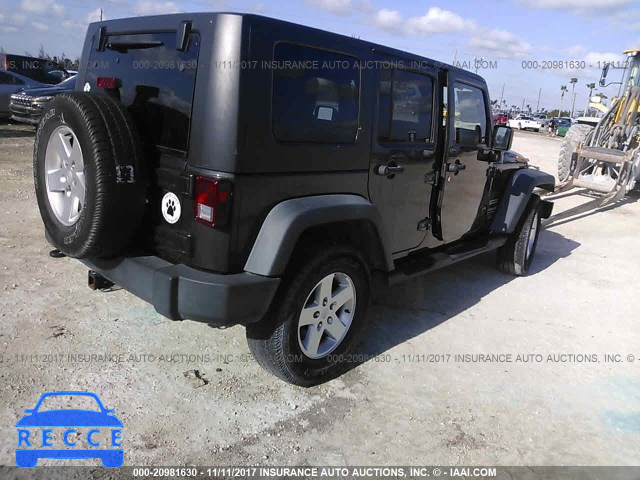 2010 Jeep Wrangler Unlimited SPORT 1J4BA3H11AL140766 зображення 3