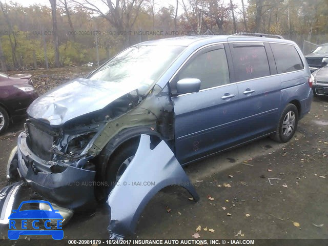 2005 Honda Odyssey 5FNRL38675B082925 зображення 1