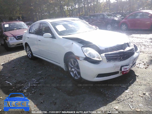 2006 Infiniti G35 JNKCV51F06M611127 image 0