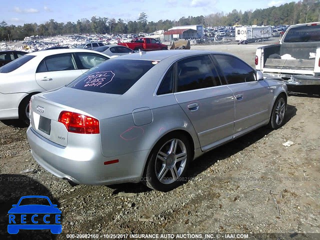 2008 Audi A4 2.0T WAUAF78E78A025847 image 3