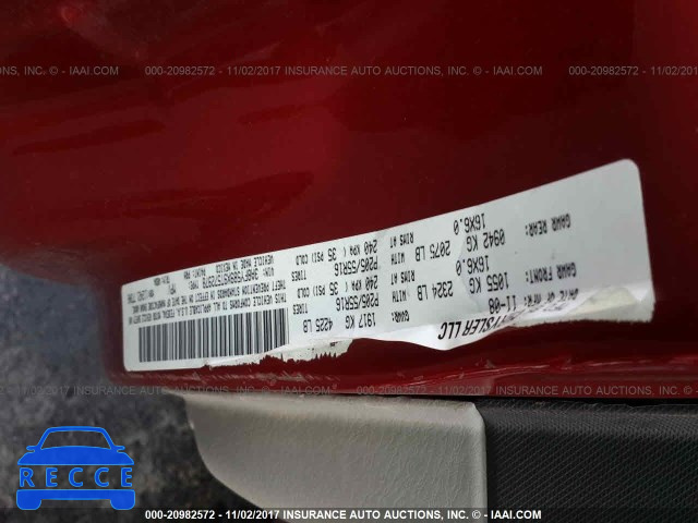 2009 Chrysler PT Cruiser TOURING 3A8FY589X9T572978 image 8