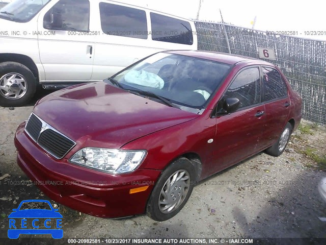 2003 Mitsubishi Lancer ES JA3AJ26E73U003733 image 1