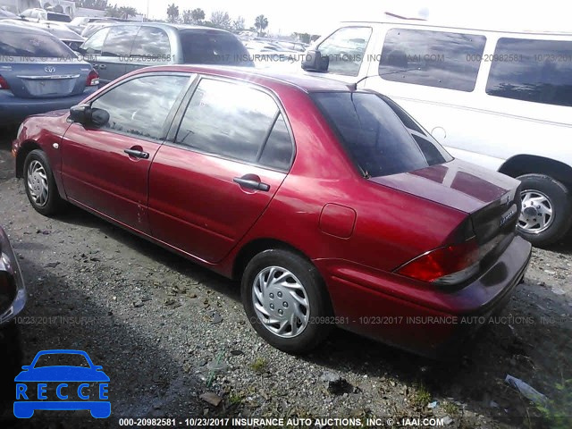 2003 Mitsubishi Lancer ES JA3AJ26E73U003733 image 2