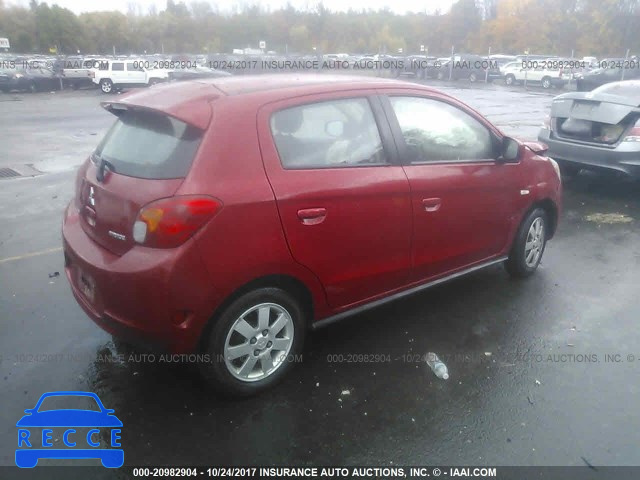 2014 Mitsubishi Mirage ES ML32A4HJ0EH015409 image 3