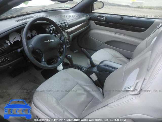 2005 Chrysler Sebring LIMITED 1C3EL65R55N614838 image 4