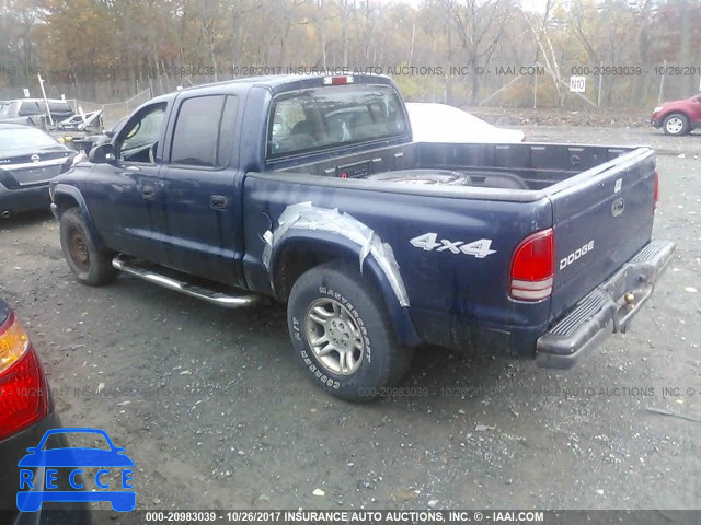 2003 Dodge Dakota 1D7HG38X63S288798 image 2