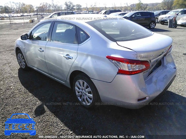 2015 Nissan Sentra 3N1AB7AP2FY251297 image 2