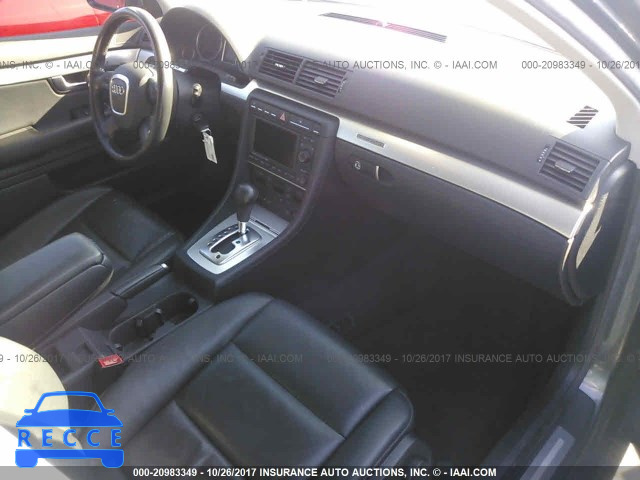 2007 AUDI A4 2.0T QUATTRO WAUDF98E97A043970 image 4