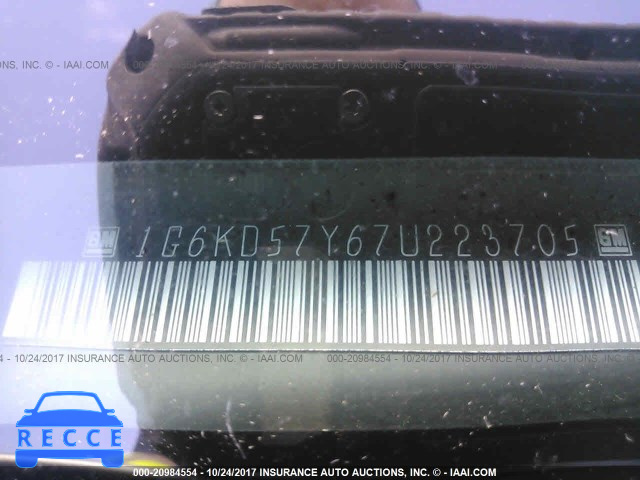 2007 Cadillac DTS 1G6KD57Y67U223705 зображення 8