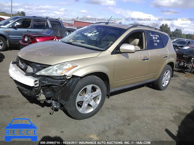 2003 Nissan Murano SL/SE JN8AZ08W13W217050 зображення 1