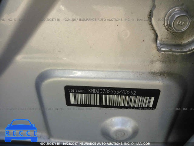 2005 KIA SORENTO EX/LX KNDJD733555403392 image 8