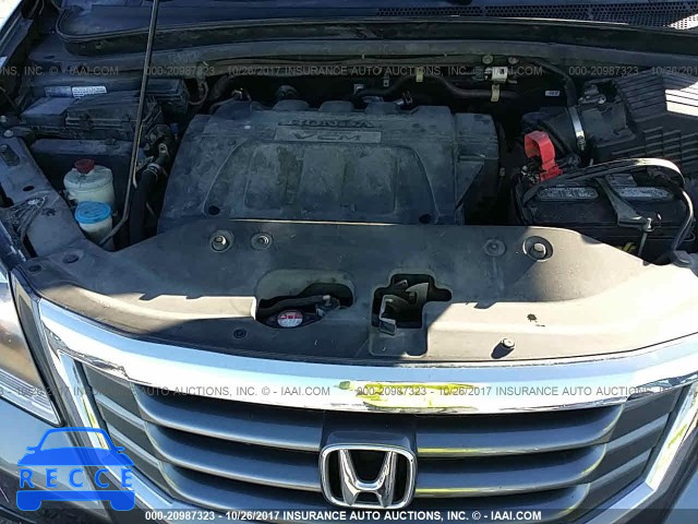 2010 Honda Odyssey EXL 5FNRL3H77AB050656 зображення 9