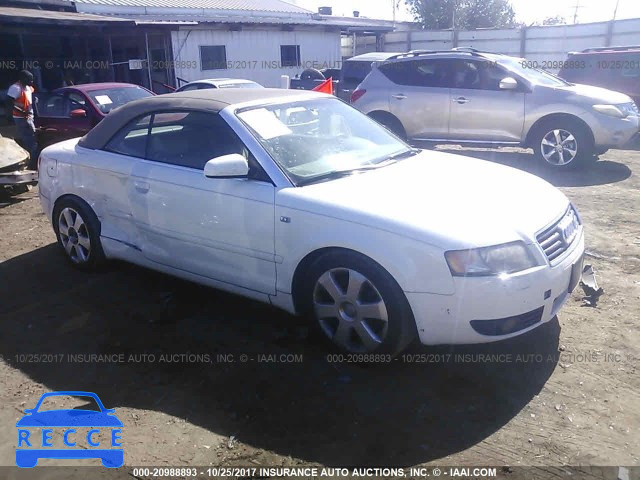 2006 Audi A4 1.8 CABRIOLET WAUAC48HX6K009246 image 0