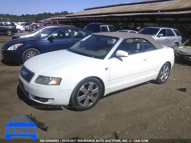 2006 Audi A4 1.8 CABRIOLET WAUAC48HX6K009246 image 1