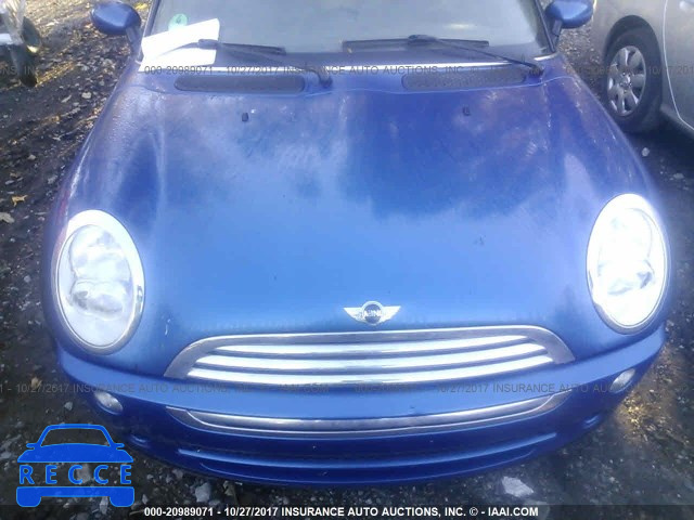 2006 Mini Cooper WMWRF33586TG14283 image 5