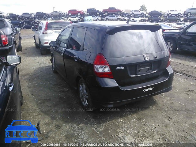 2008 Honda FIT SPORT JHMGD38698S057941 image 2