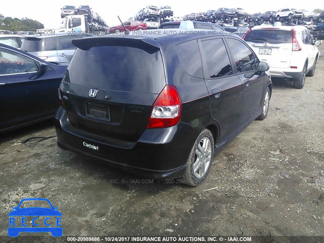 2008 Honda FIT SPORT JHMGD38698S057941 image 3