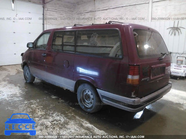 1993 Ford Aerostar 1FMDA41X3PZA49034 image 2