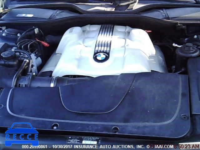 2005 BMW 745 WBAGL63575DP74792 image 9